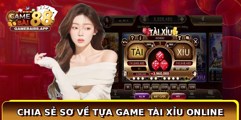 Chia sẻ sơ về tựa game tài xỉu online