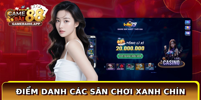 Điểm danh các sân chơi xanh chín