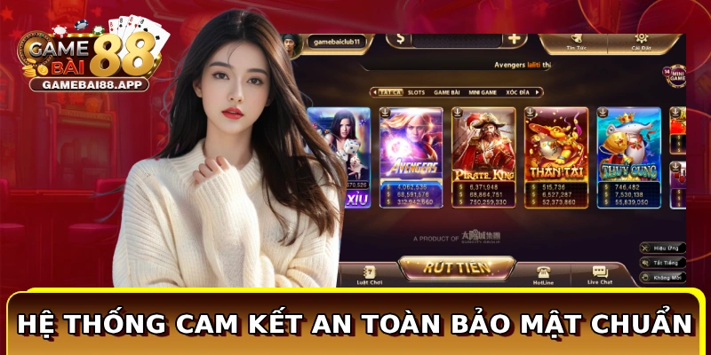 Hệ thống cam kết an toàn bảo mật chuẩn