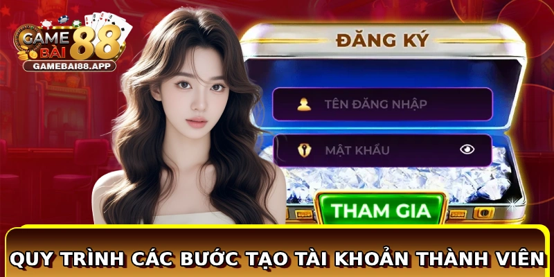 Rikvip - Thiên Đường Giải Trí Game Bài Mỹ Chất Lượng 4 Quy trình các bước tạo tài khoản thành viên